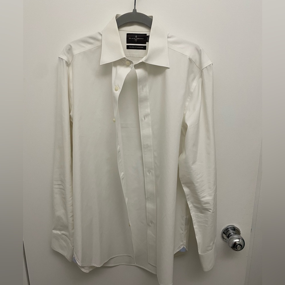 White button up men’s shirt